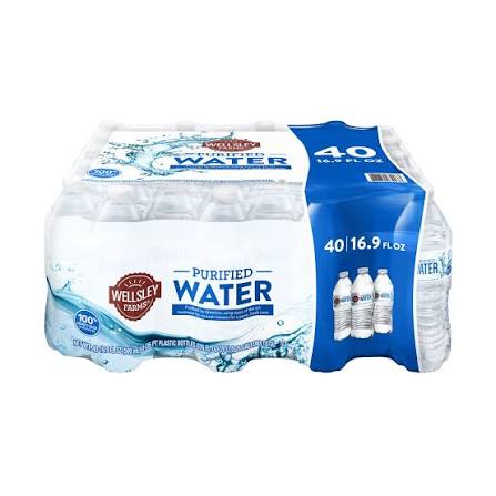 40-Count 16.9 Ounce Water Bottle
